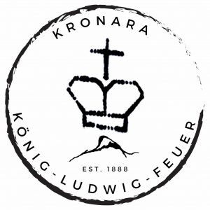König Ludwig Feuer Oberammergau - Kronerer Logo