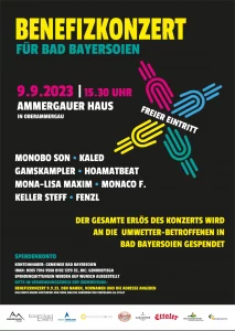 Oberammergau Benefizkonzert für Unwetter-Betroffene Bayersoien